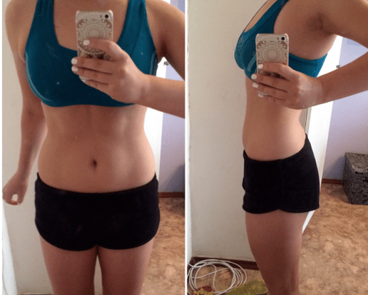 fotos antes e depois da dieta cetônica