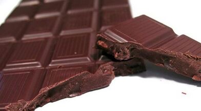 mono-dieta de chocolate para perder peso em 7 kg em uma semana