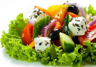 Salada para a dieta