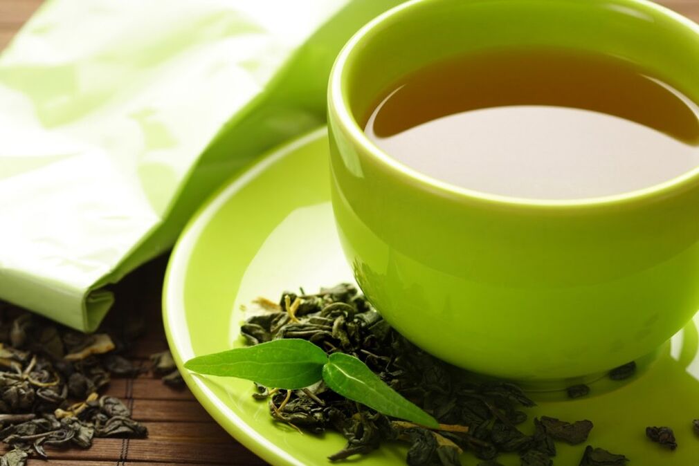 chá verde para a dieta japonesa